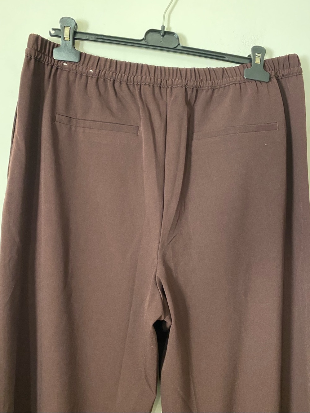 Reitmans Wide-Leg Drawstring Pants in Deep Brown - Picture 6 of 7